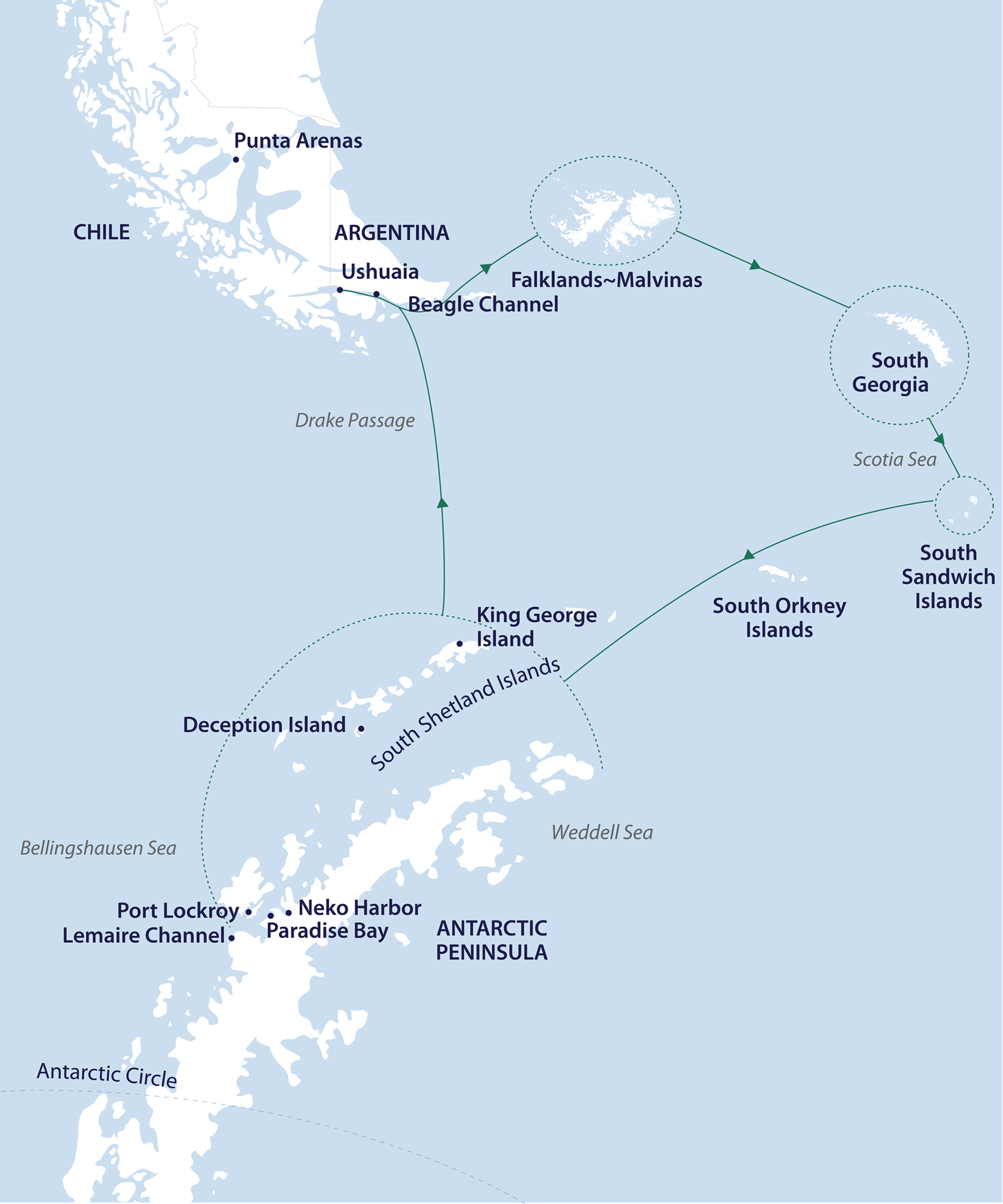 South Antarctica & South Sandwich Islands Cruise